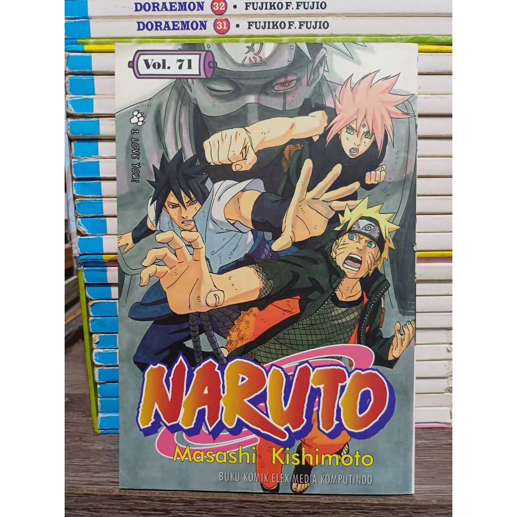 Komik Naruto 71 mulus seperti baru