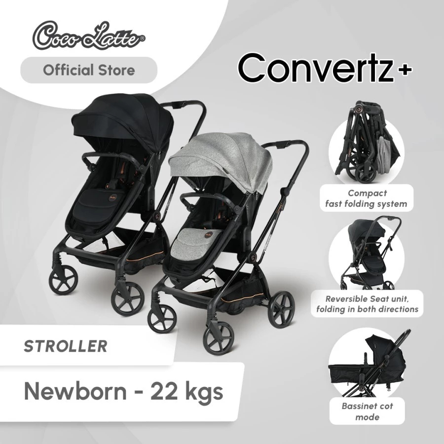 Stroller Cocolatte Convertz+ Plus