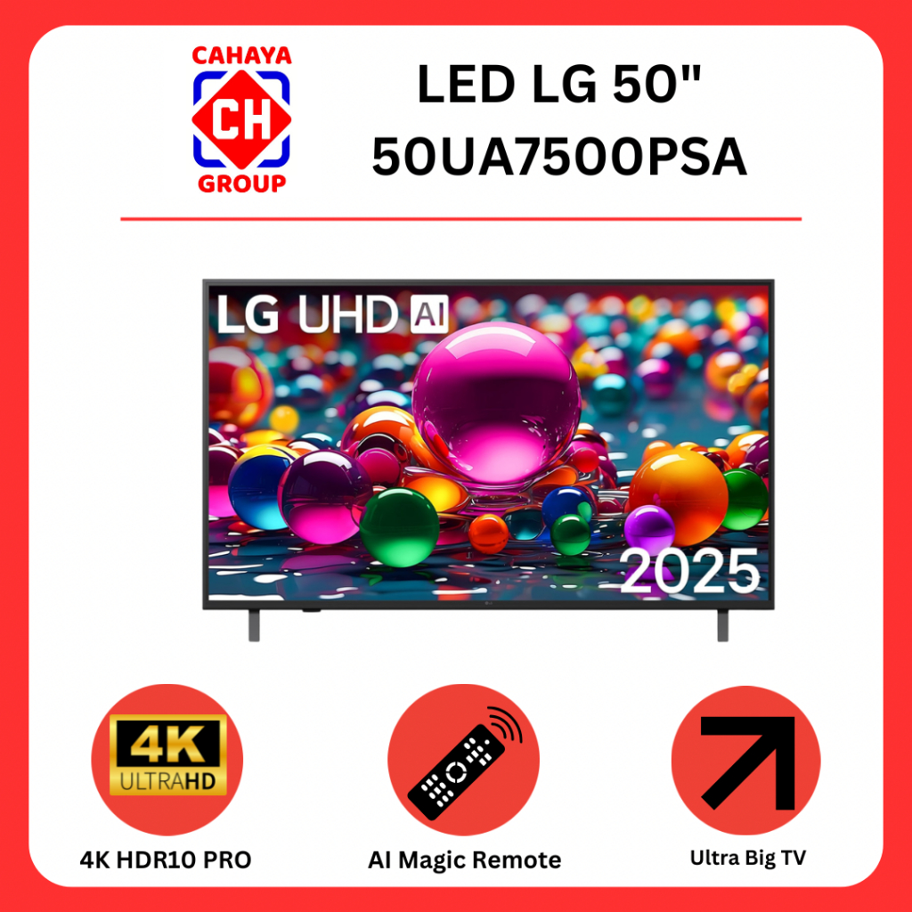 LED TV LG 50UA7500PSA 50 Inch Smart TV 4K HDR10 PRO