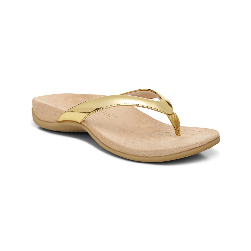 Vionic Dillon Gold Sandal Wanita