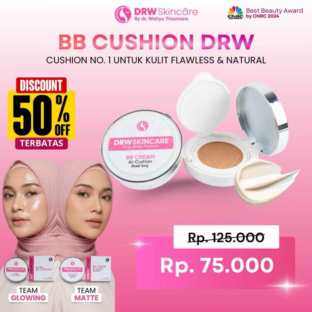 DRW Skincare Whitening BB Cushion Series