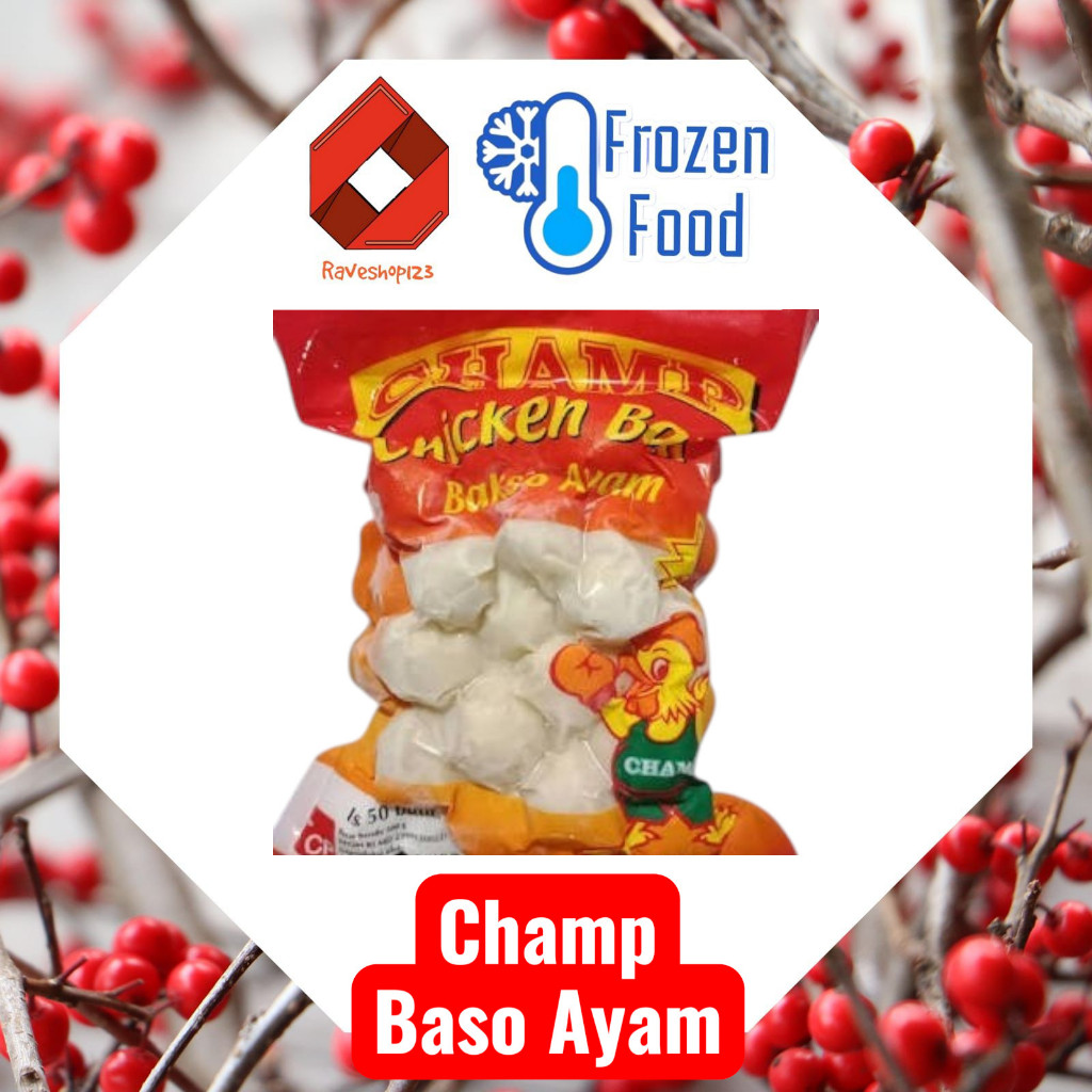 CHAMP CHICKEN MEATBALL / BASO AYAM 500GR