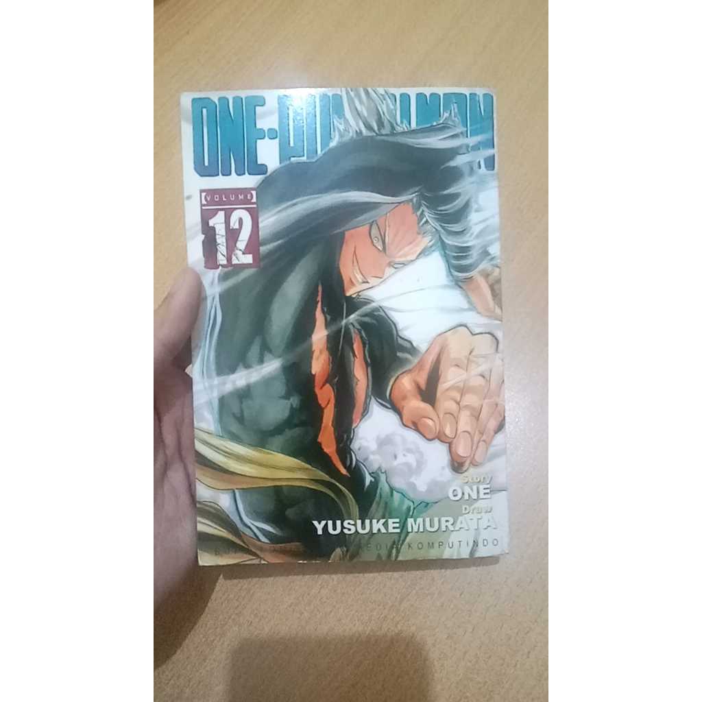Komik One Punch Man 12 by Yusuke Murata - Manga Jepang Action