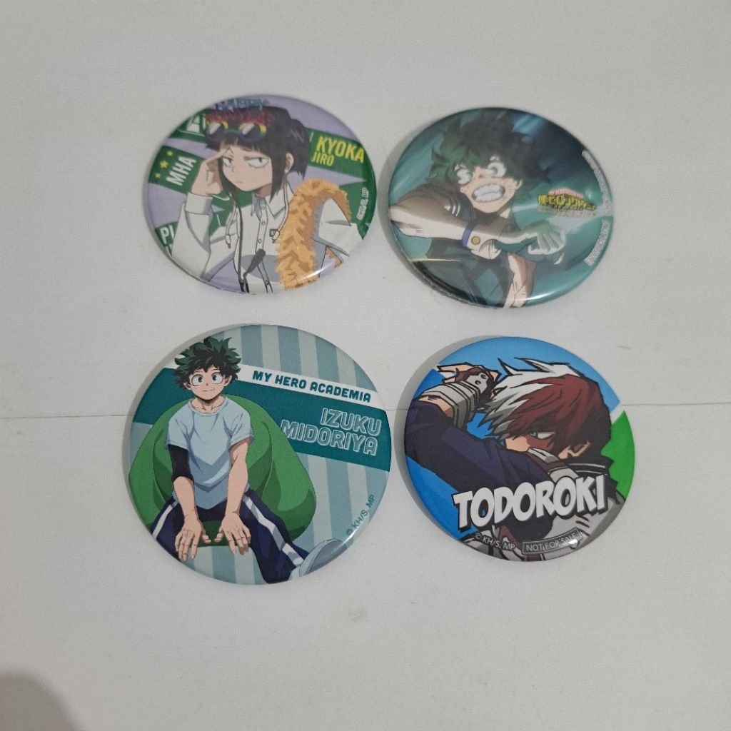 Boku no Hero badge (my hero academia) merch official