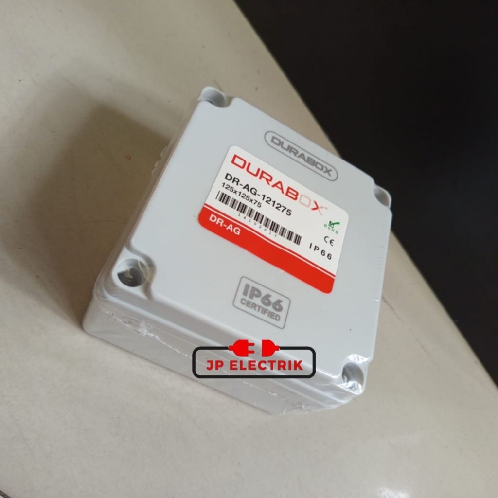 Durabox Junction Box 125x125x75 mm / Duradus 125x125x75 mm IP66 Durabox