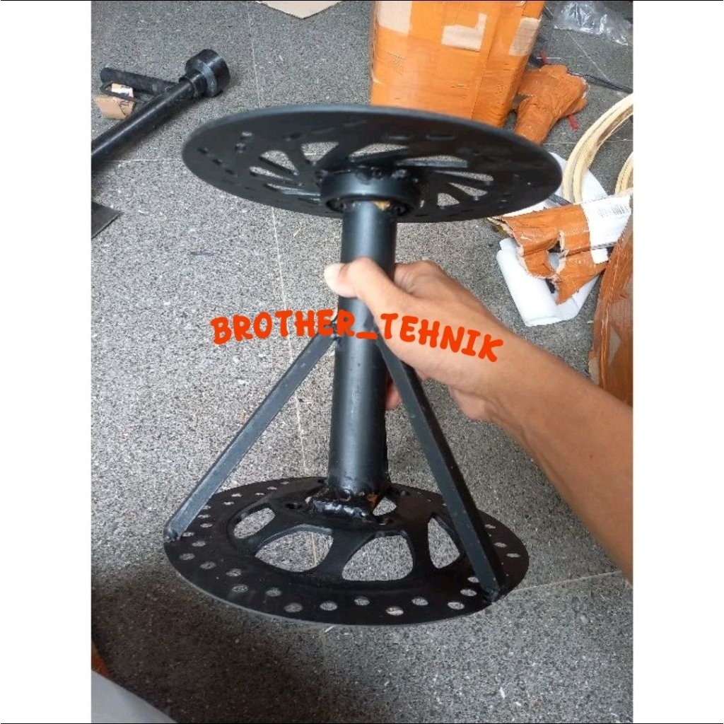 Trimer Bonsai Dobel Cakram - Meja Putar Trimer Bonsai Display Pot Bunga Hias