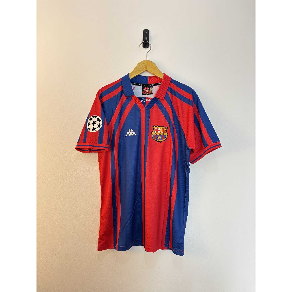 Jersey Barcelona Home Champions League Edition 1997 – Size M