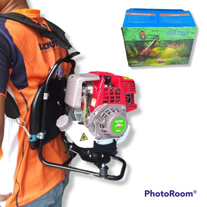 Mesin Potong Rumput 4Tak Matrix BG 431- Brush Cutter BG431 4T