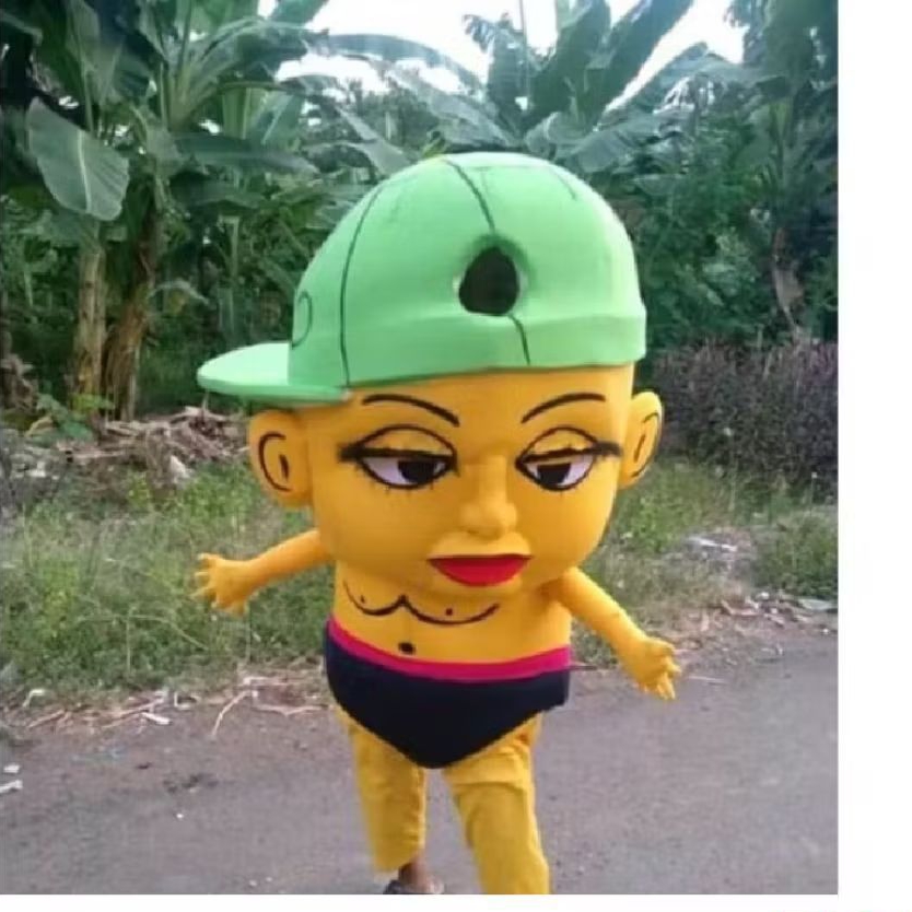 kostum badut mampang lucu