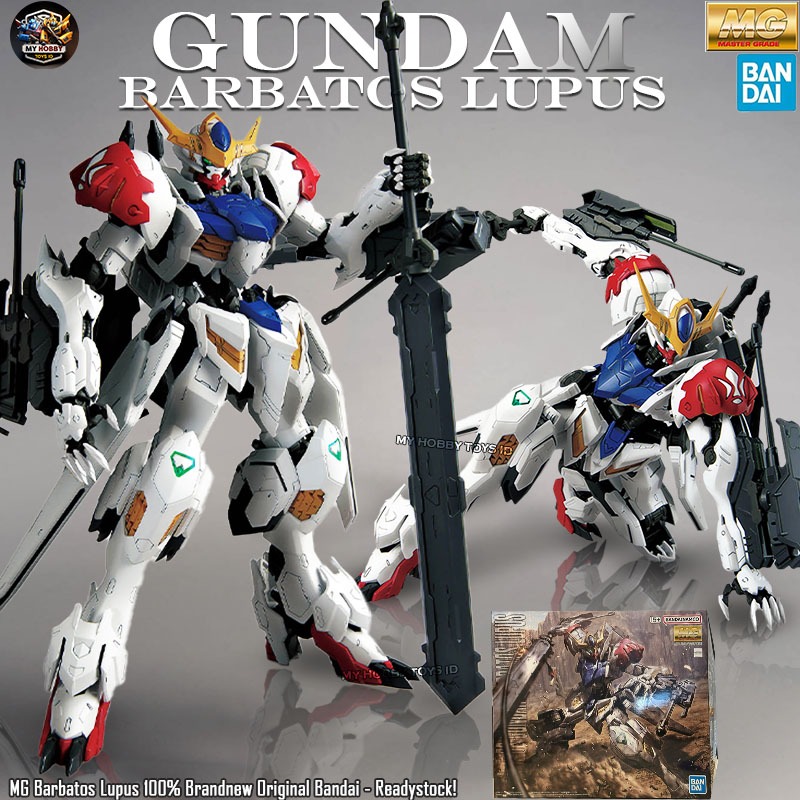 MG Barbatos Lupus 100% Brandnew Original Bandai - Readystock