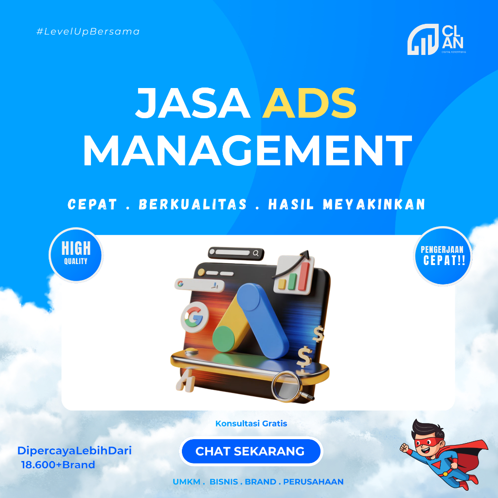 Jasa Google Ads Search & Display – Setup & Optimasi Campaign