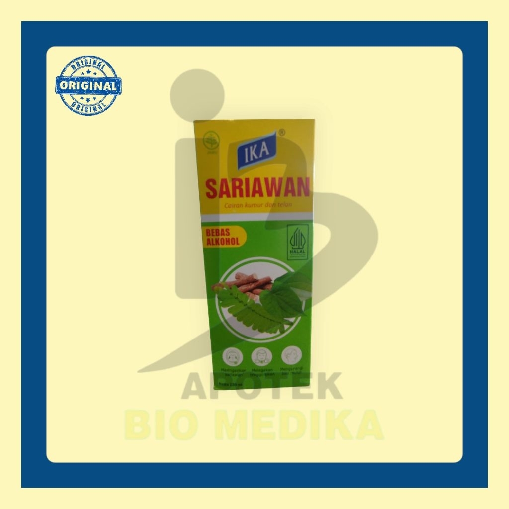 IKA SARIAWAN OBAT KUMUR