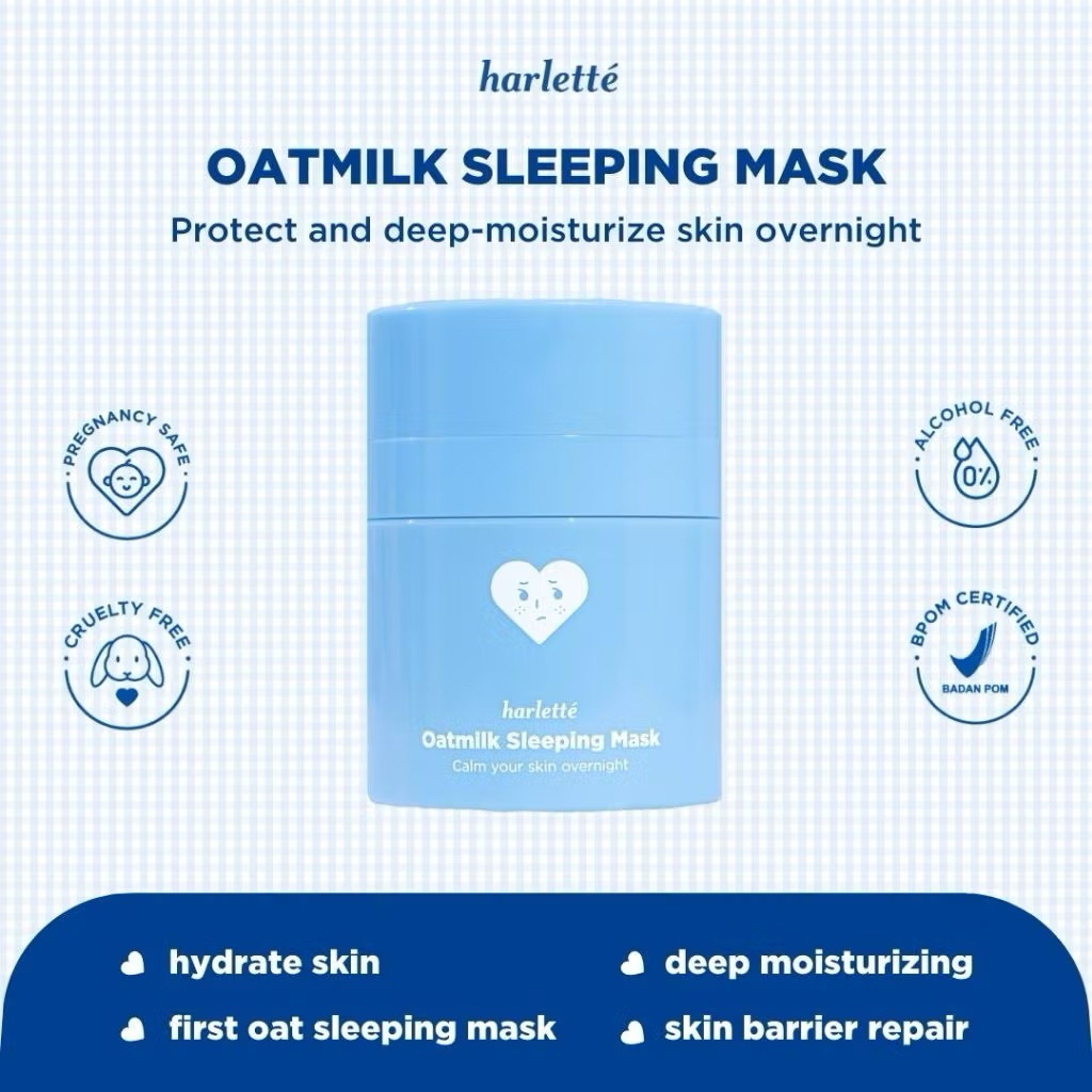 Preloved Sleepingmask Harlette 100% Segellll