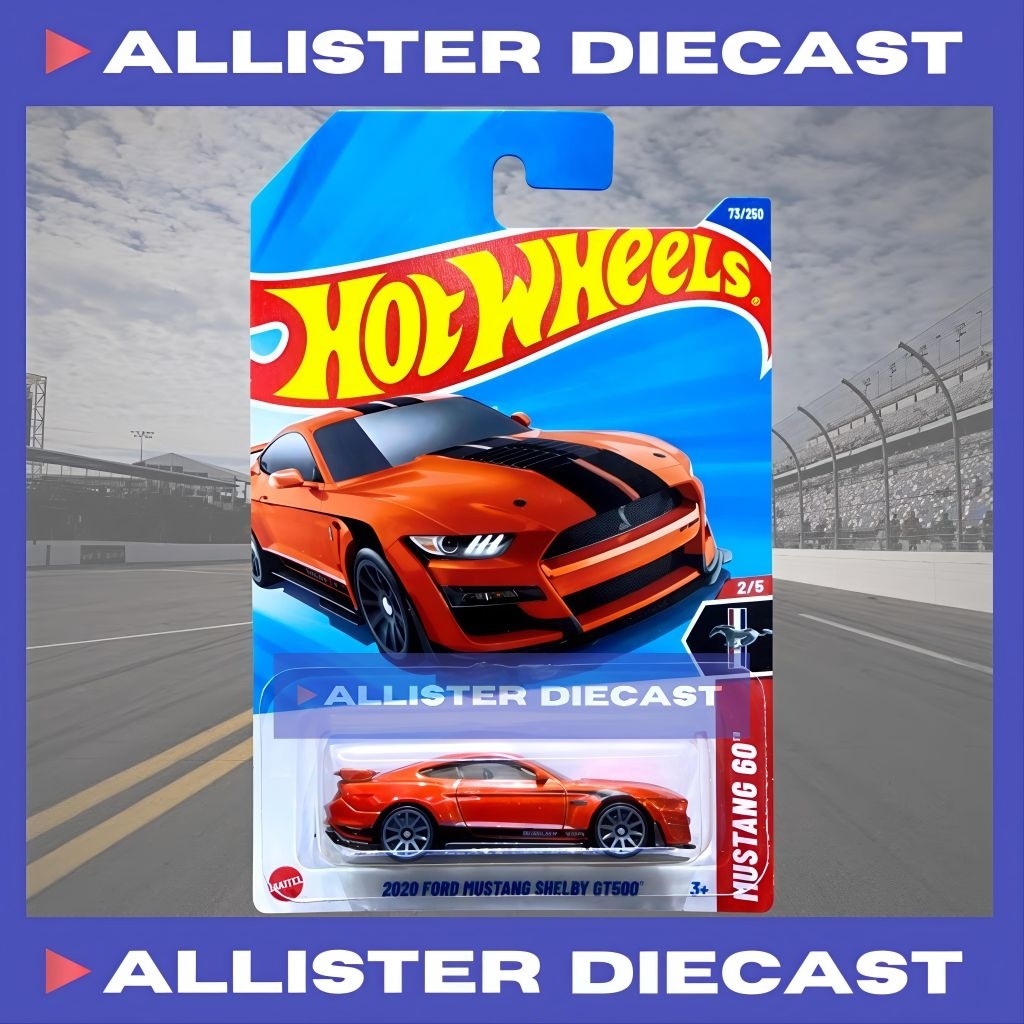 Hot Wheels 2020 Ford Mustang Shelby GT500 Coklat Hotwheels Ford Mustang Shelby GT500 Brown HW Mustan