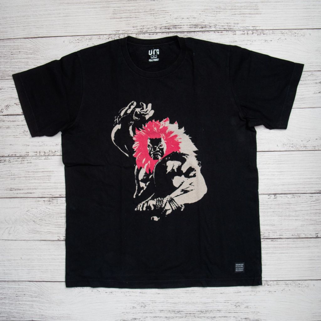 T-Shirt Kaos STREET FIGTHER tag Unilolo x Capcom