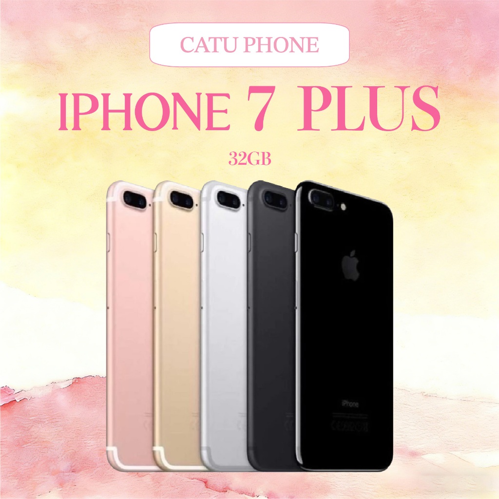 IPHONE 7 PLUS INTER WIFI ONLY 32GB SECONDHAND GARANSI 1 BULAN FULL SERVICE