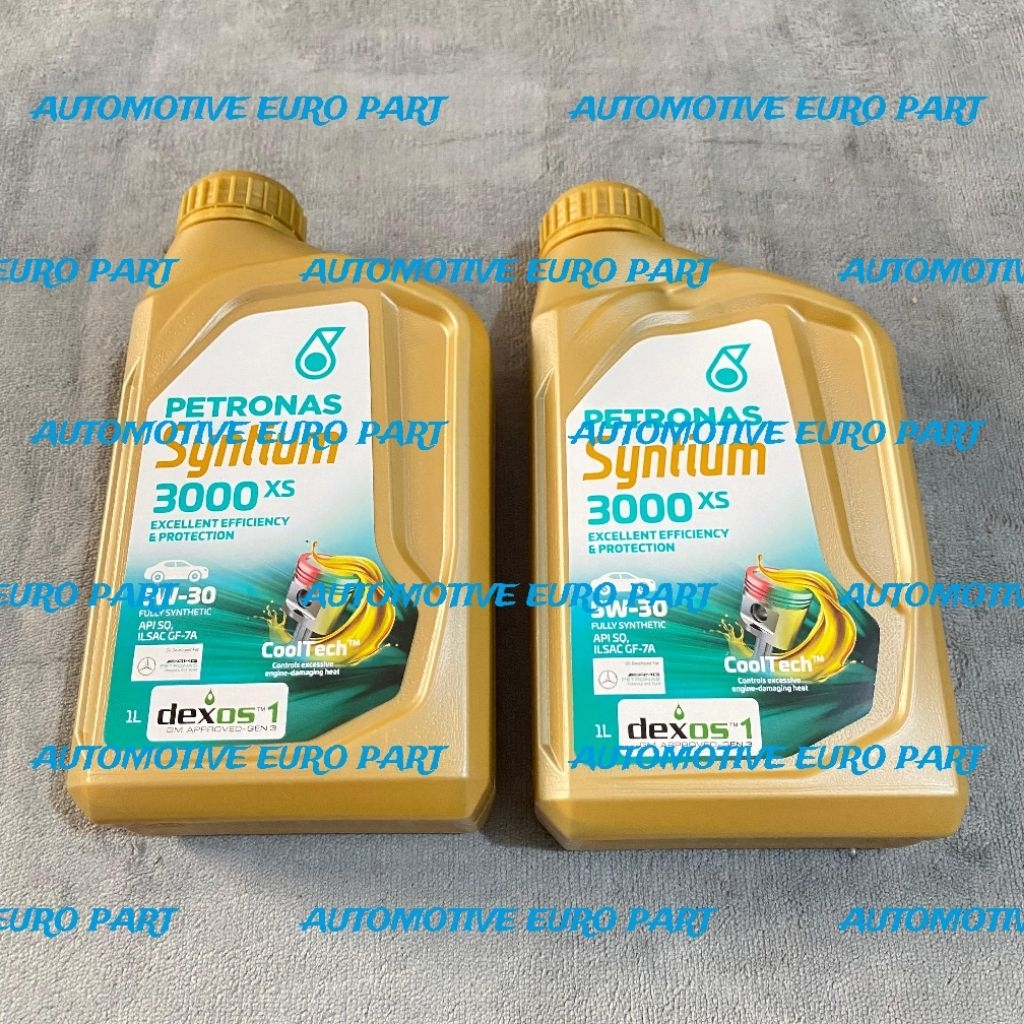 OIL MESIN MERCEDES 5W30 ORIGINAL PETRONAS SYNTIUM 3000XS API SQ