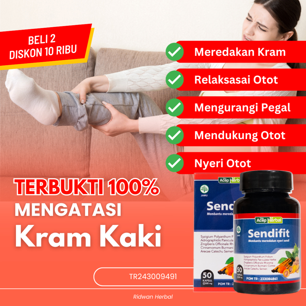 Obat kram kaki, kram betis, kram tangan, kram otot, kaki kram saat tidur
