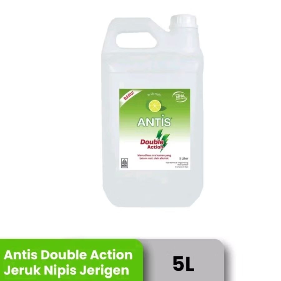 ANTIS Hand Sanitizer 5 Liter / ANTIS 5 LITER / ANTIS REFILL EXP DATE 2027