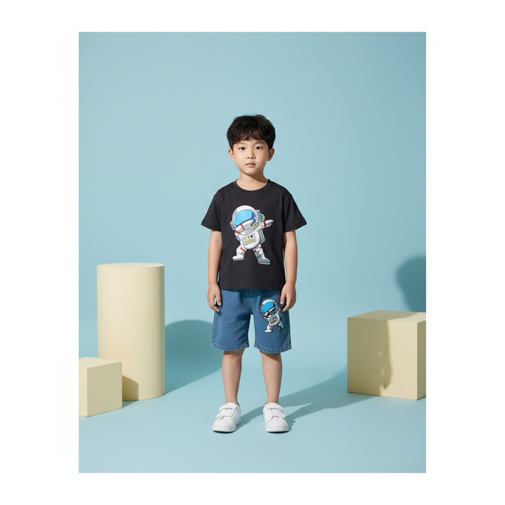 Ciobaby.id-Astronot Set|Baju Lebaranu|Baju anak laki laki|Setelan Anak laki laki|Baju anak murah|set