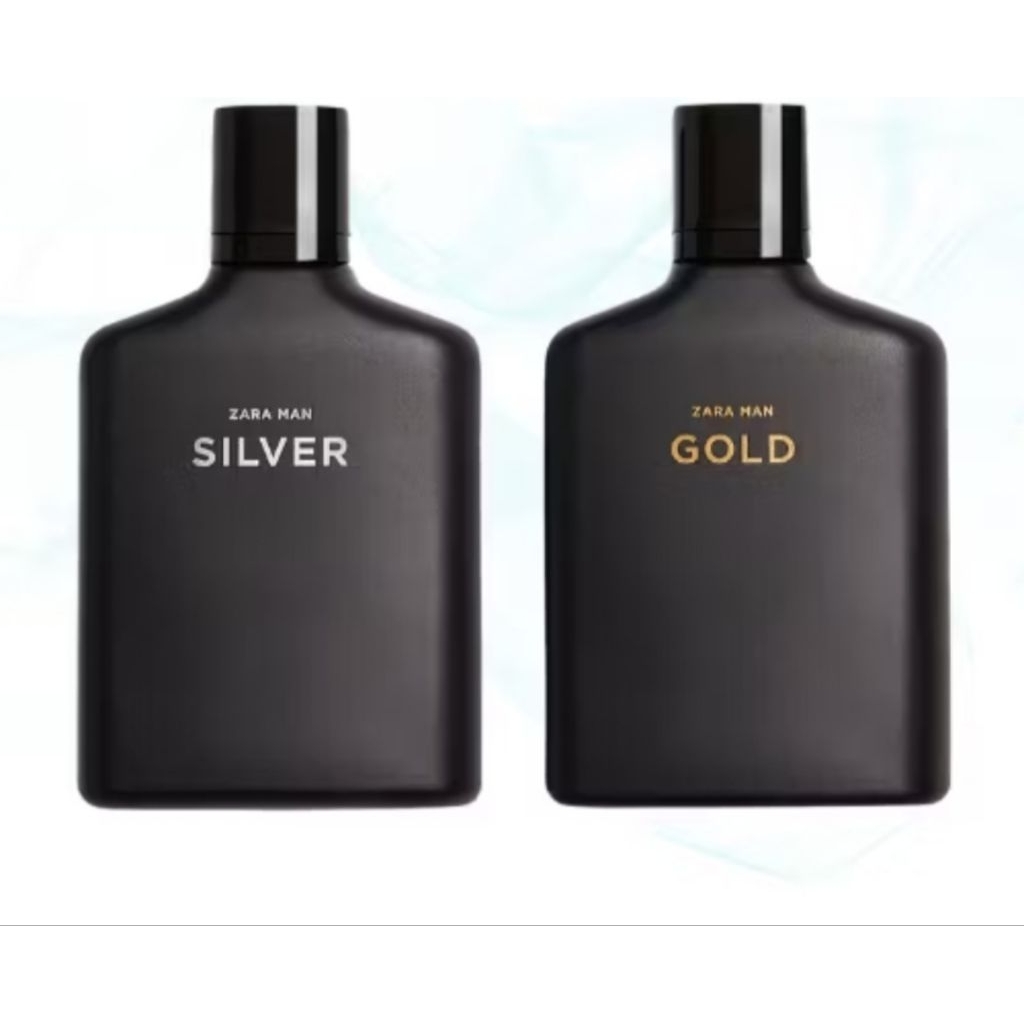parfum zara man silver/gold satuan 100ml