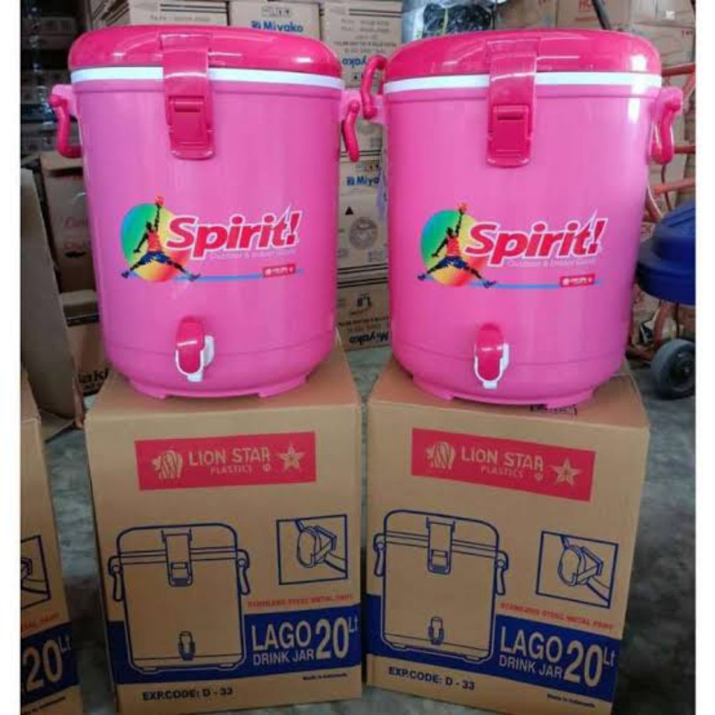 (geratis bublewarp)Drink Jar Dispenser 20liter | Tempat Air Minum Lion Star | Jug Air Panas / Dingin