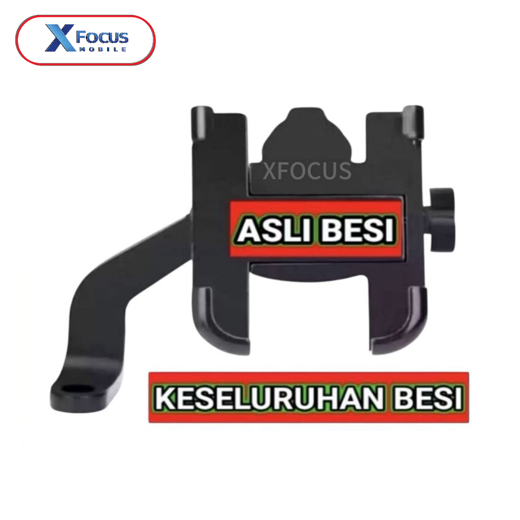 Holder HP Motor Besi HM20 Holder Motor Spion Bahan Full Besi