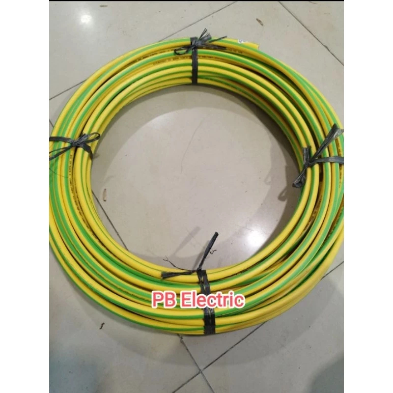 Kabel NYA 70 mm Merk Supreme / Kabel NYA 70 mm Kuning Hijau Supreme (Per-Meter)
