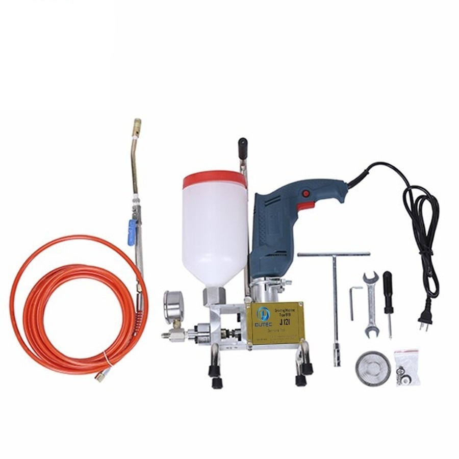 J-121 DUTEC Grouting Machine Alat Injeksi PU Beton Alat Suntik Beton