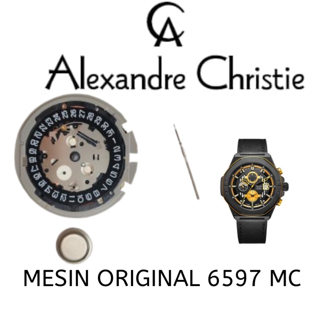 Mesin Alexandre Christie original 6597MC