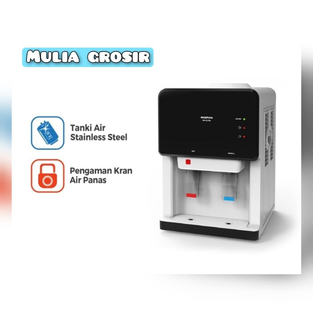 Maspion Dispenser Hot dan Normal 420watt md 15 pas Dispenser Maspion Galon Atas