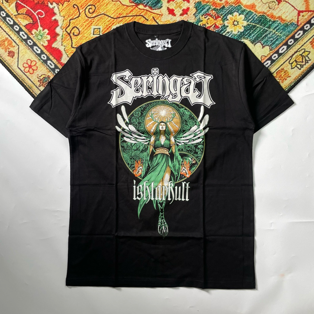 Kaos Band Seringai x Jagermeister Ishtarkult Original Merchandise