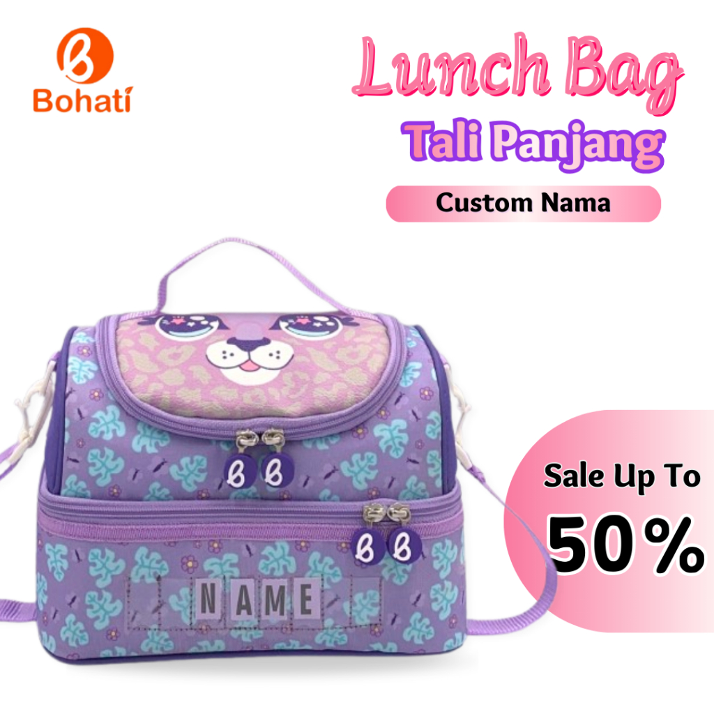 Lunch Bag Anak Perempuan  Bohati tas bekal anak  I Bohati I Karakter Pandy Wink Fashion