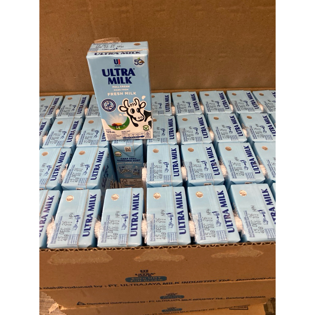 UHT Ultra Milk 125ml Full cream | Ultra Mimi kids Full cream 125ml