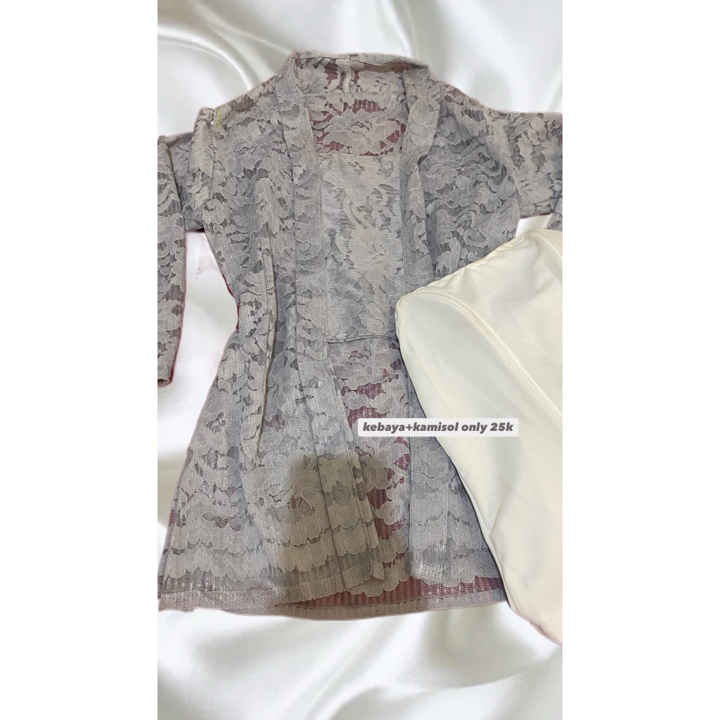 kebaya+kamisol preloved