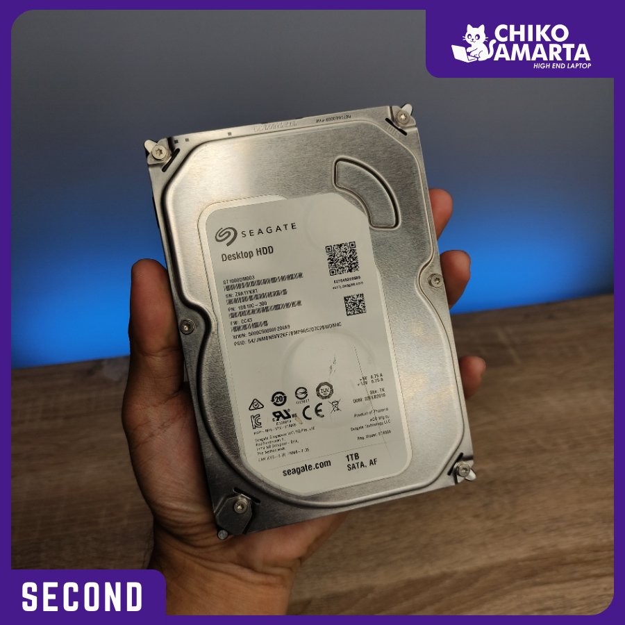 Seagate HDD 1TB Desktop Second Like New – Hardisk Internal 1TB SATA Normal Tested
