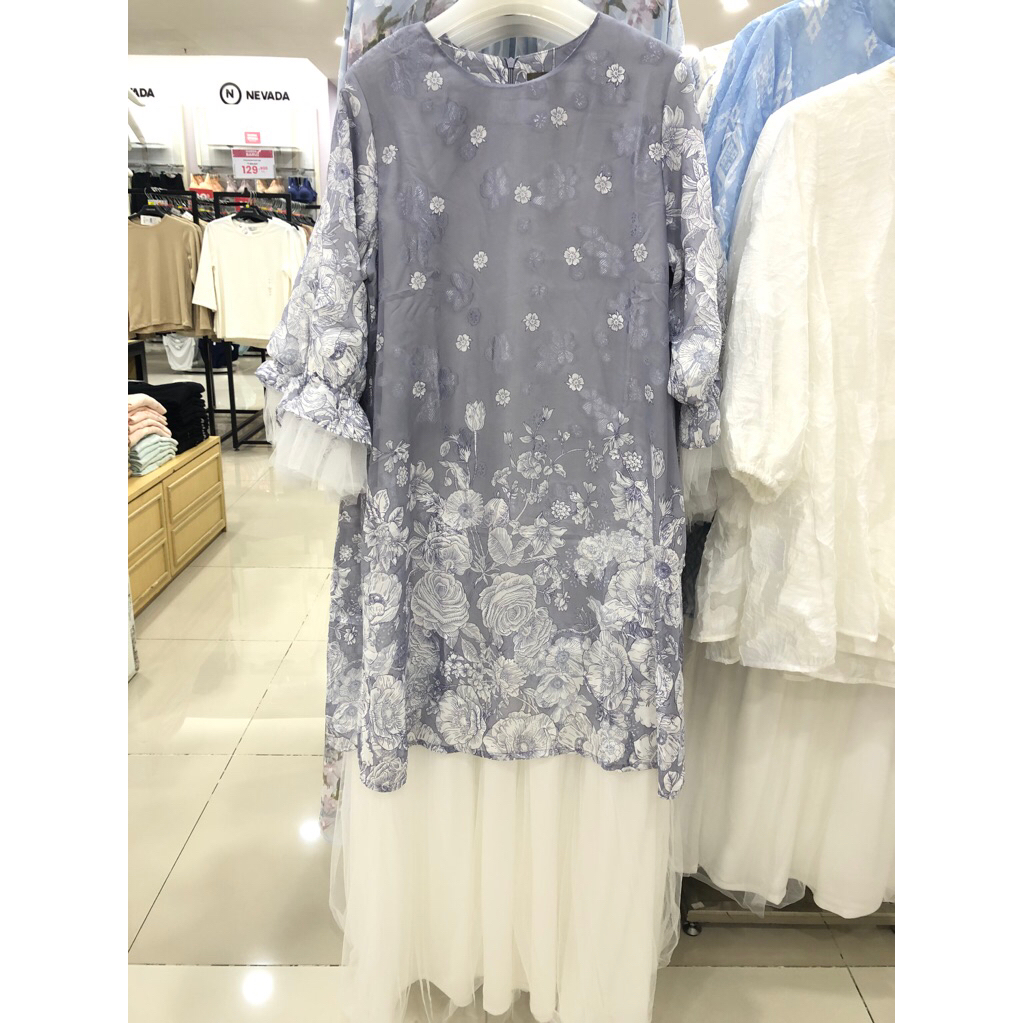 Yasmine Gamis/Dress Muslim Wanita Koleksi Lebaran Brand Eprise