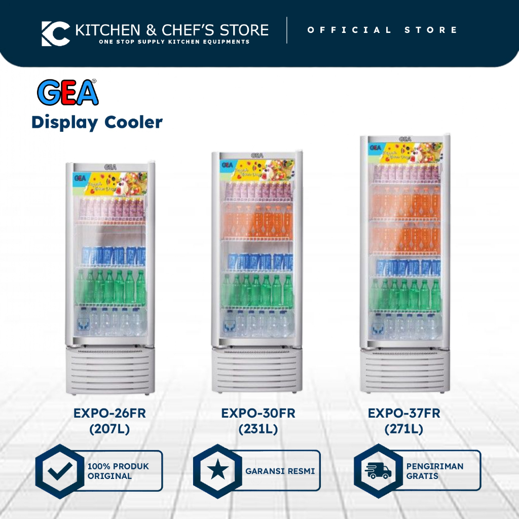 SHOWCASE CHILLER GEA