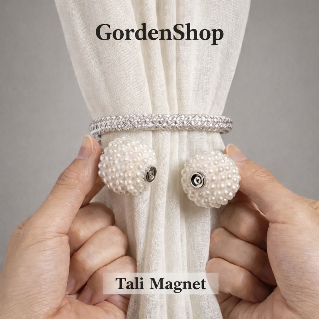 Tali Ikat Gorden minimalis Tali pengait model magnet mewah