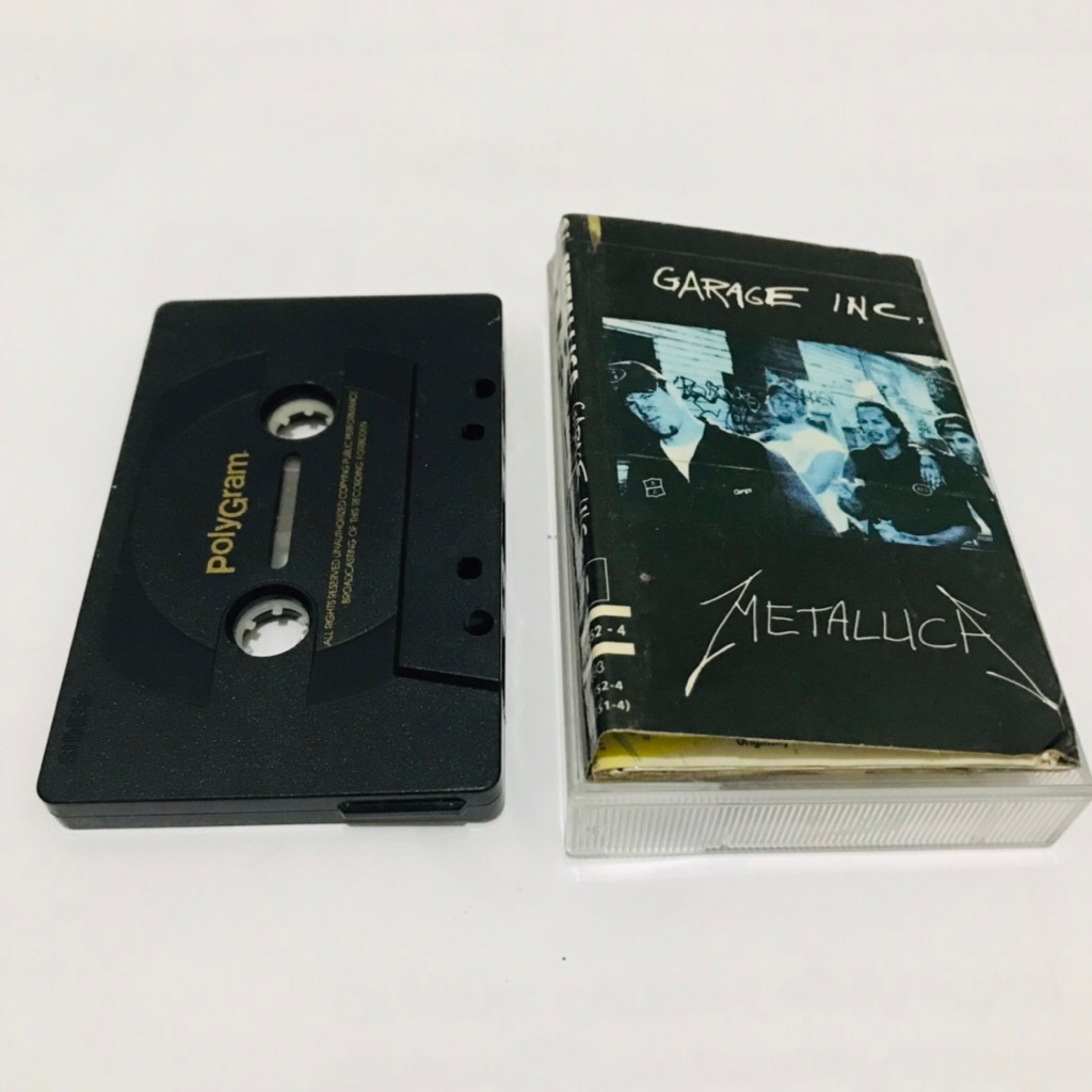 Kaset Pita METALLICA - GARAGE INC - Kaset Pita Original
