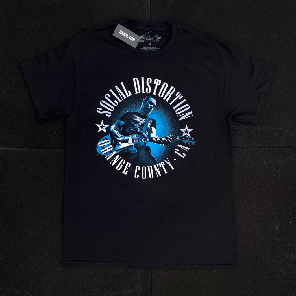 Tshirt Band Pria Wanita Social Distortion - Orange County Original Official