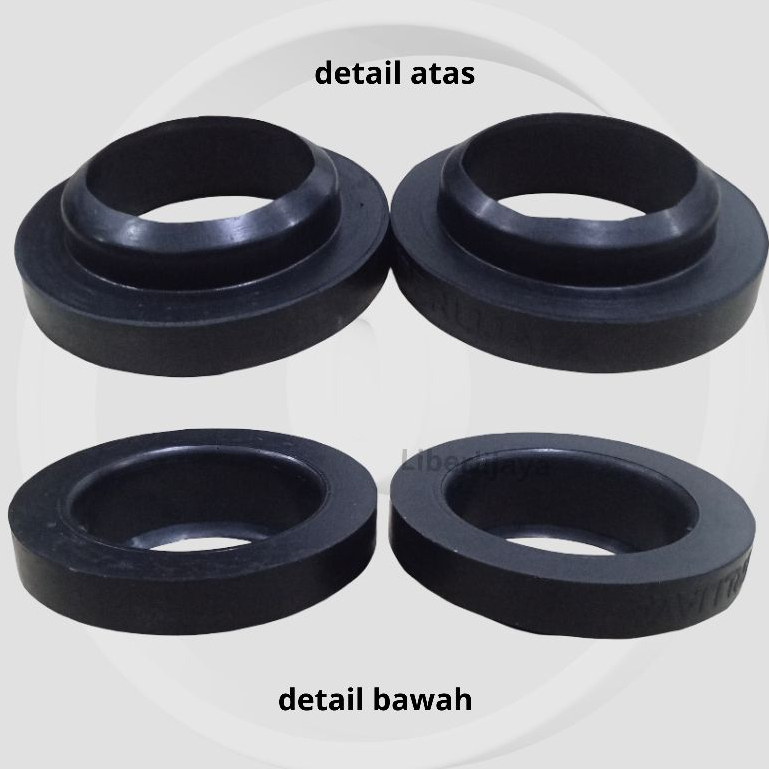 Karet spacer tatakan per peninggi per belakang atas calya sigra agya ayla custom tebal 1,2,3cm set k