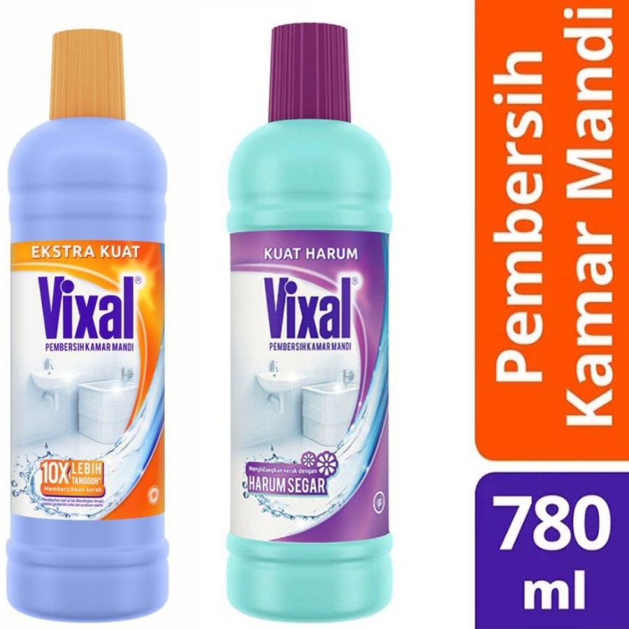 Vixal pembersih kamar mandi 780 ml 780ml extra kuat harum wc