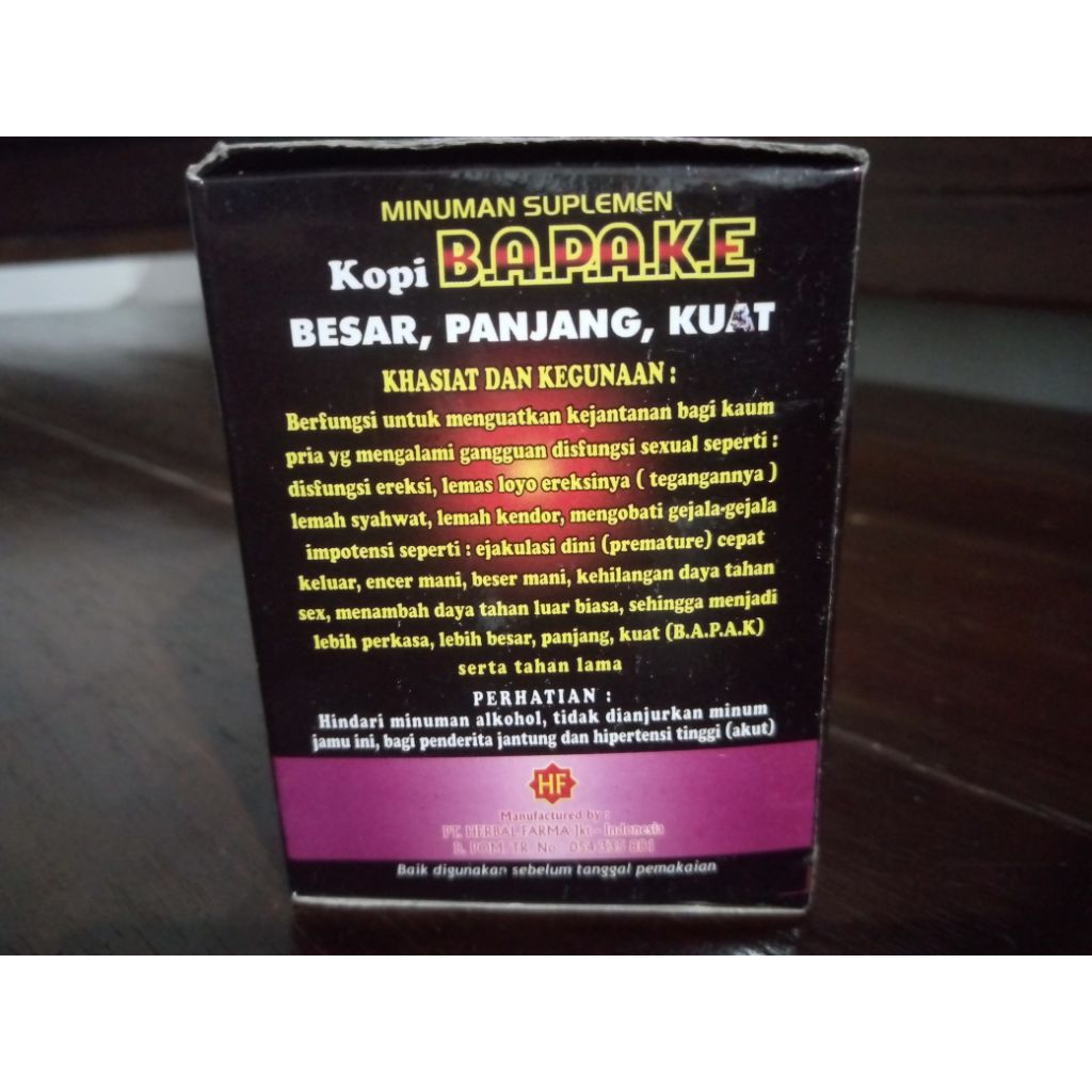 coffe plus jozz minuman suplemen