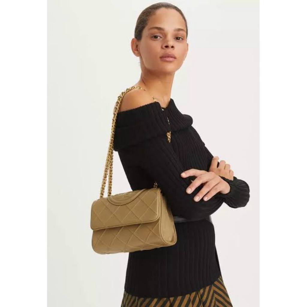 Tas Tory Burch Soft Fleming Small Shoulder Bag