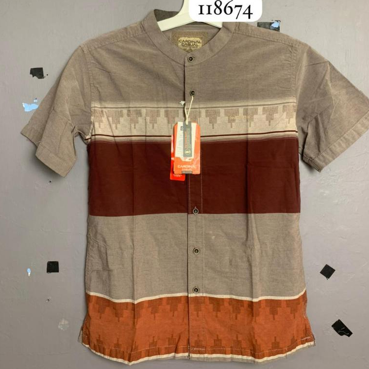 Cardinal Kemeja Lengan Pendek Pria