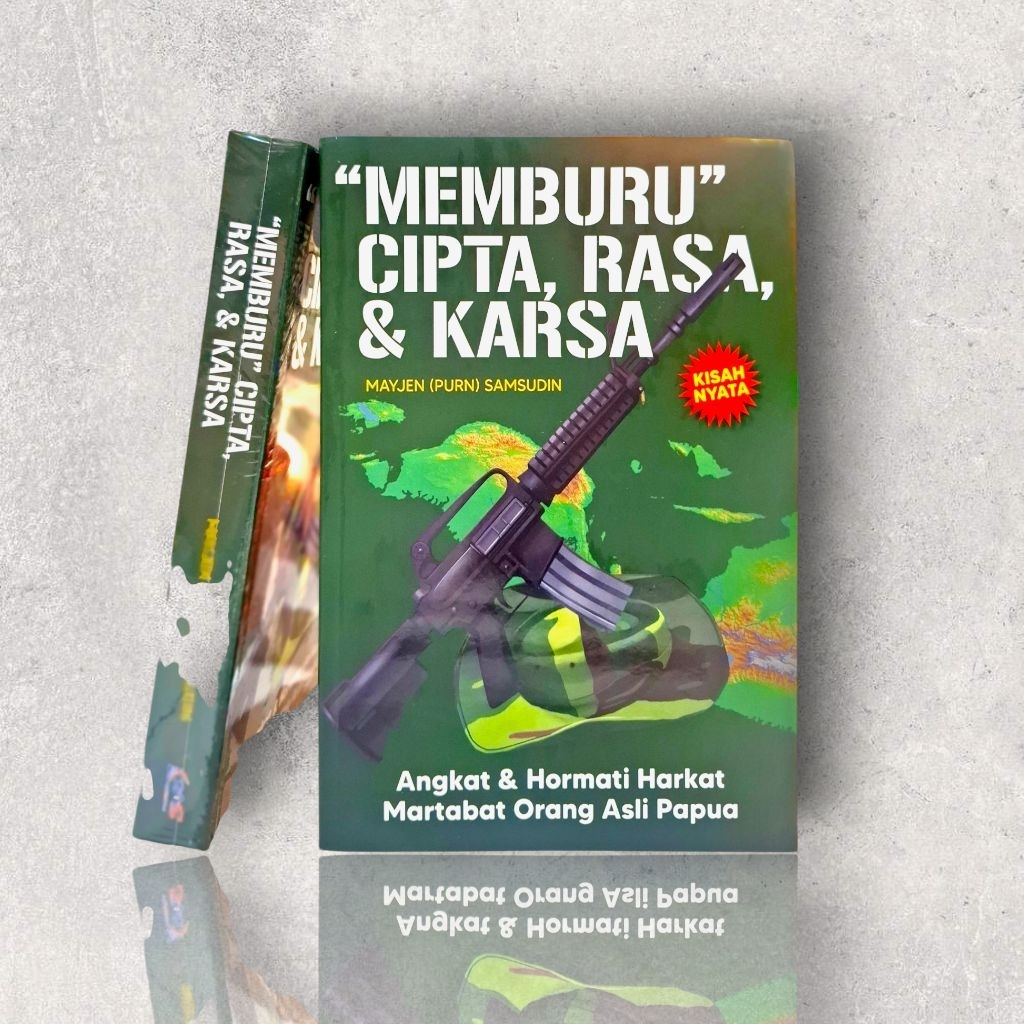 [ORIGINAL] BUKU BIOGRAFI / "MEMBURU" CIPTA, RASA & KARSA / MAYJEN (PURN) SAMSUDIN / KISAH NYATA