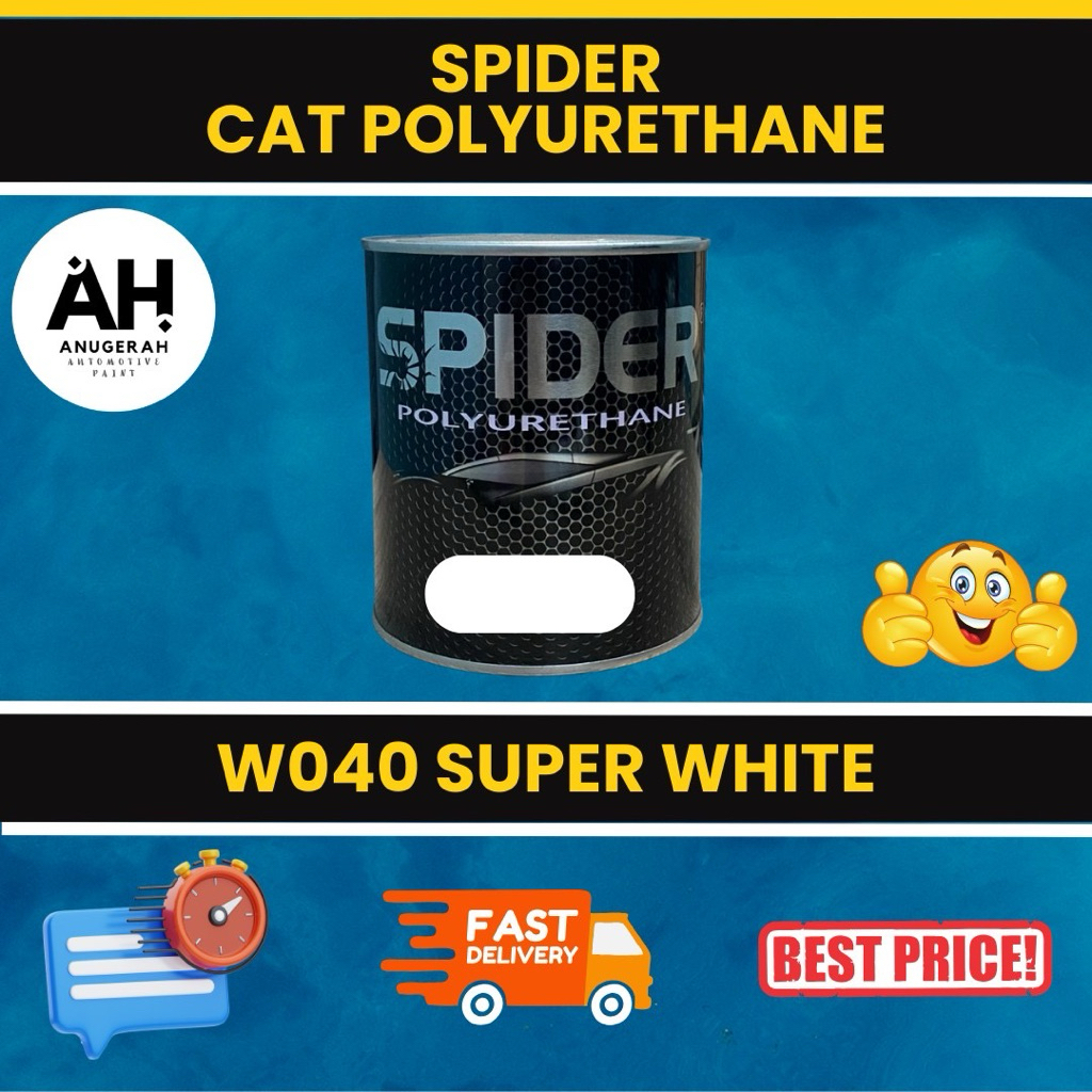 Spider Cat Polyurethane W040 Super White (1KG)