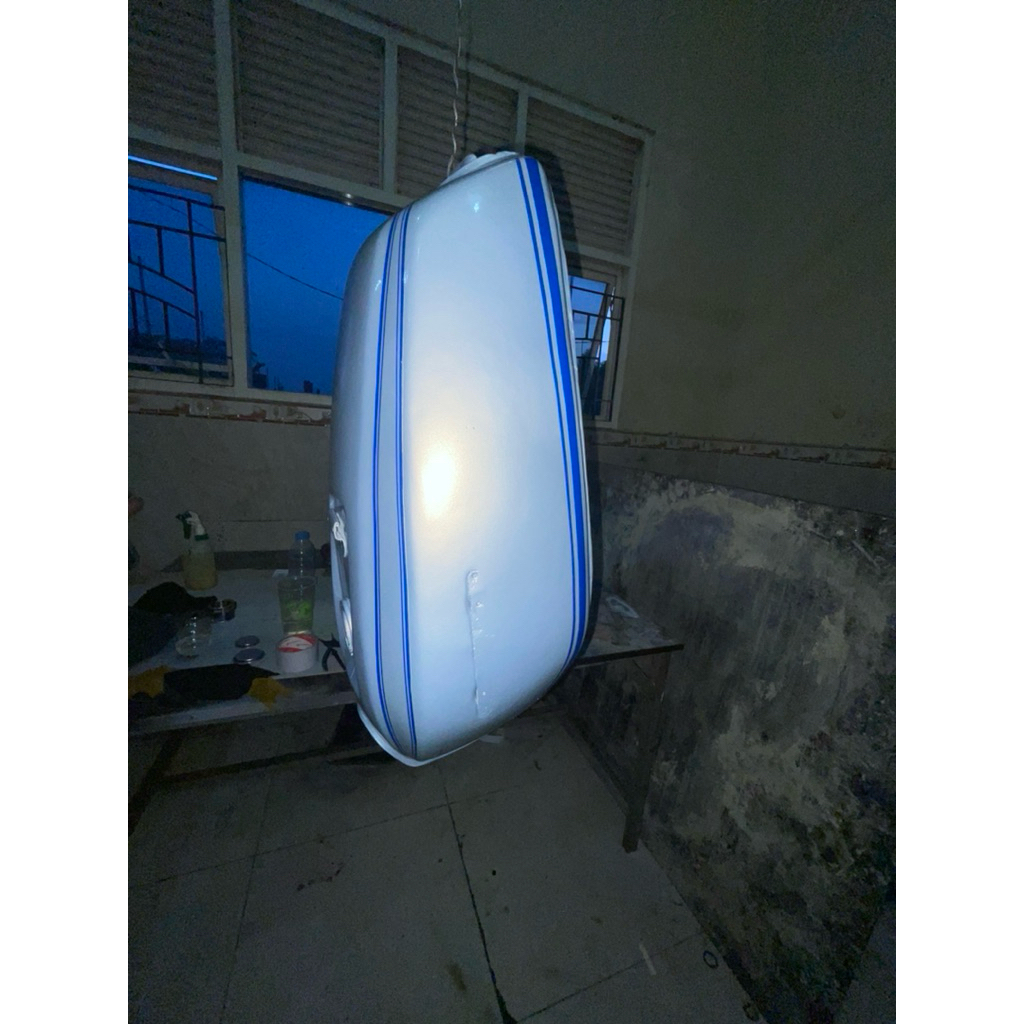 Tangki GL100 Original set Tepong original / Sandangan Gl100 / Body GL 100 original