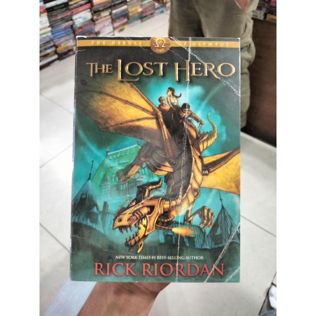 the lost hero Rick Riordan books English